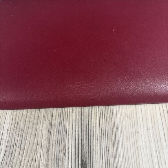 DKNY Bryant Zip Around Compact Wallet in burgundy leather - Picture 9 of 9